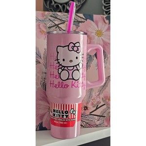 Hello Kitty Stainless Steel 40 oz Tumbler w/ Handle